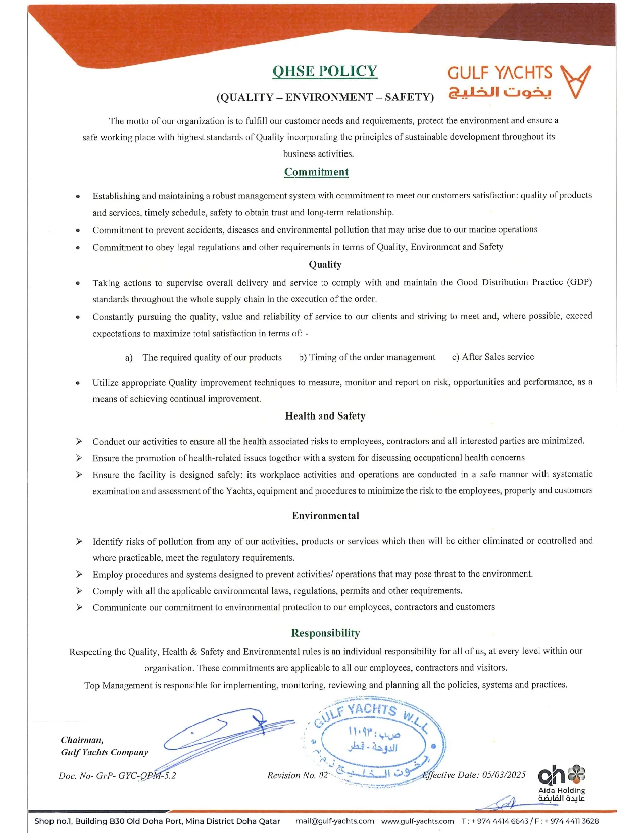 ISO Certificate 4